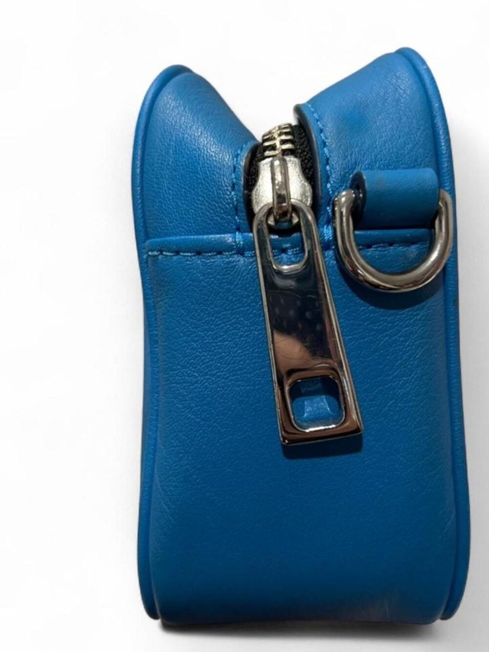 Authentic Marc Jacobs Flash Blue Leather Crossbody Bag - Picture 3 of 11